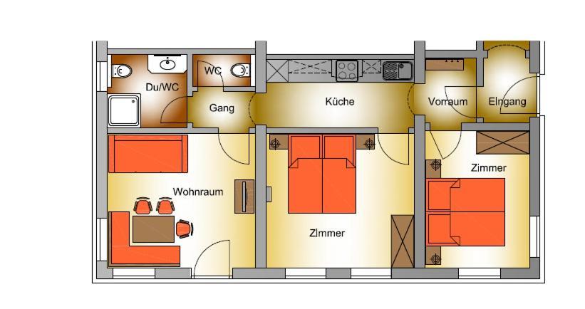Apartment Kolb Hippach Eksteriør bilde